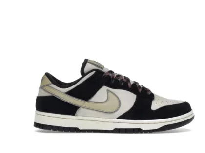 Nike Dunk Low LX Black Suede Team Gold Replica DV3054-001