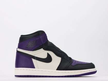 Jordan 1 Retro High OG court purple Top Quality Replica " 555088-500"