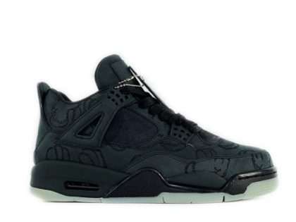 AIR JORDAN 4 RETRO KAWS BLACK REPLICA 930155-001