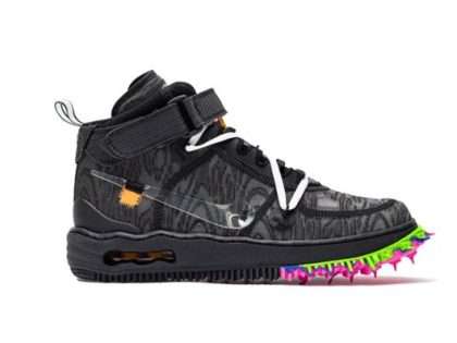 Off-White X Nike Air Force 1 Mid Black Quality Replica DO6290-001