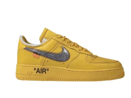 Nike Air Force 1 Low Off-White ICA University Gold Replica DD1876-700