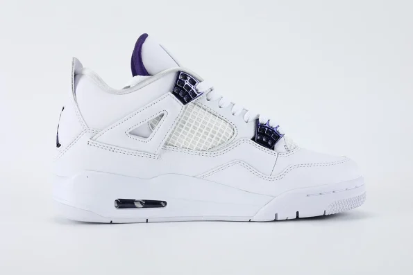 AIR JORDAN 4 RETRO ‘PURPLE METALLIC’ QUALITY REPS CT8527-115 - Image 2