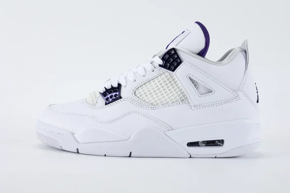 AIR JORDAN 4 RETRO ‘PURPLE METALLIC’ QUALITY REPS CT8527-115 - Image 3