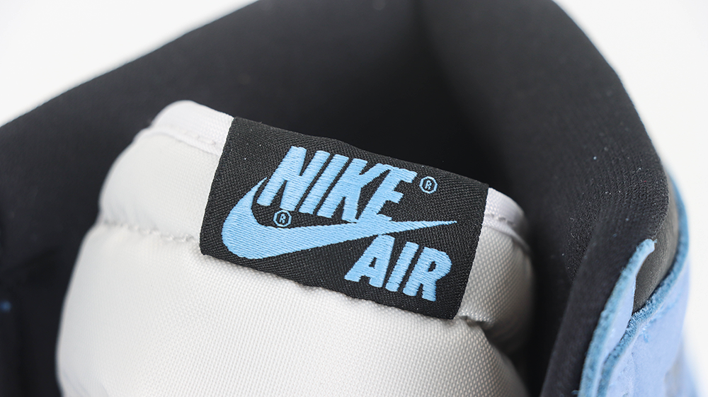 Air Jordan 1 Retro High White University Blue Black Replica 555088-134 - Image 4