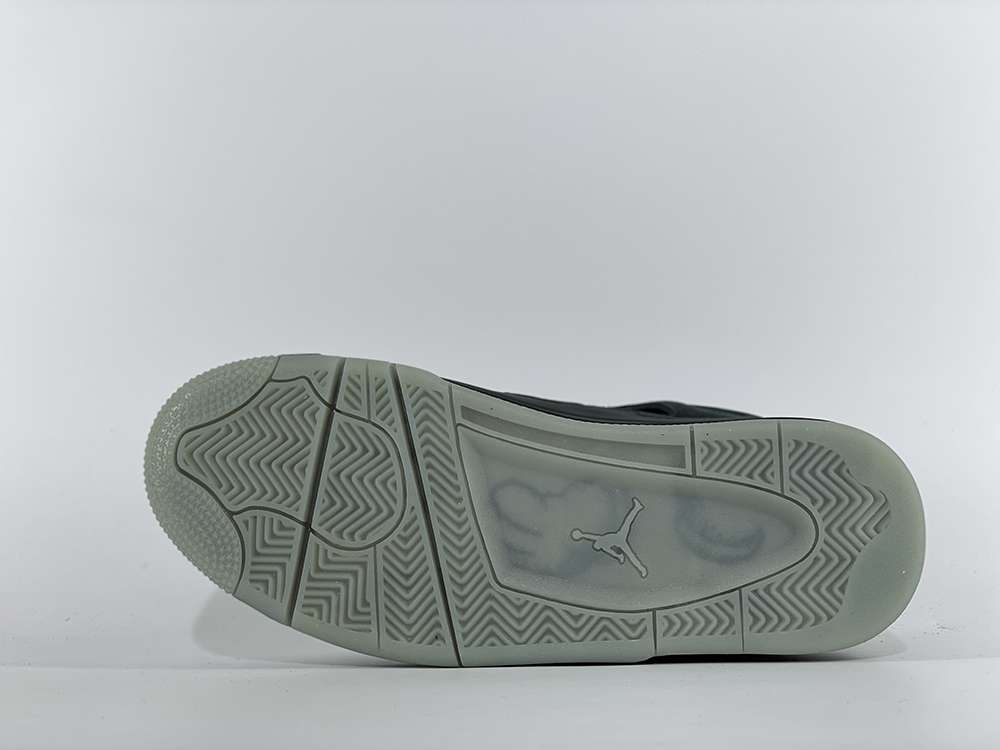 AIR JORDAN 4 RETRO KAWS BLACK REPLICA 930155-001 - Image 2