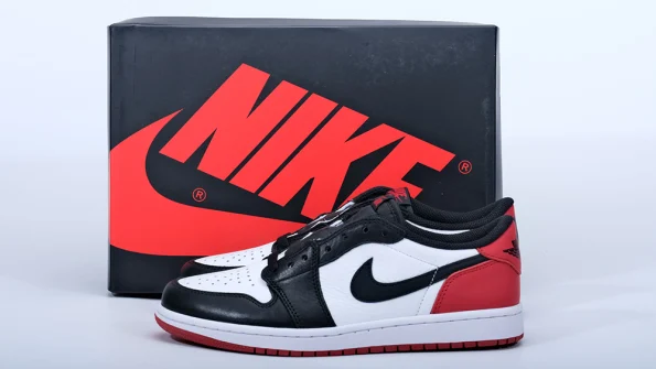 Jordan 1 Retro Low OG ‘Black Toe’ 2023 Reps CZ0790-106 - Image 2