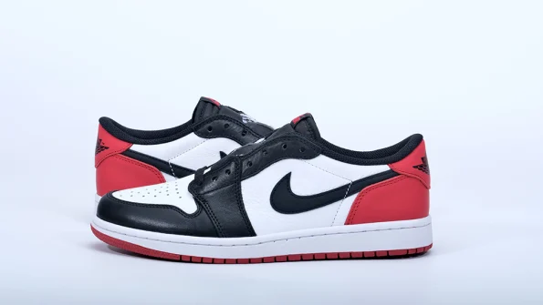 Jordan 1 Retro Low OG ‘Black Toe’ 2023 Reps CZ0790-106 - Image 3