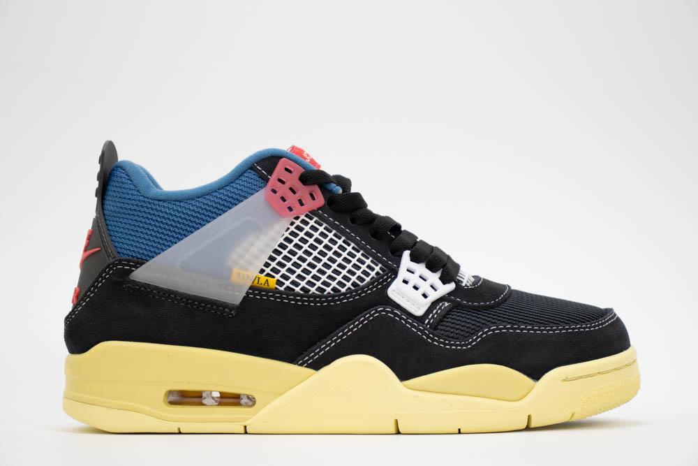 Jordan 4 Retro Union Off Noir Replica " DC9533-001" - Image 2