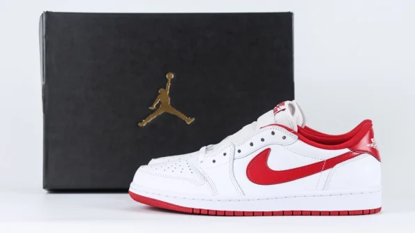 Air Jordan 1 Retro Low OG ‘Varsity Red’ Replica 705329 101 - Image 2