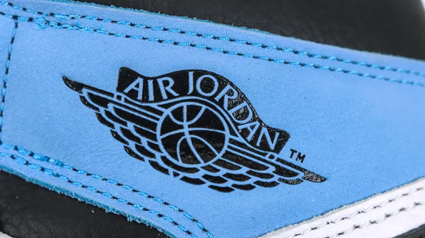 Air Jordan 1 Retro High White University Blue Black Replica 555088-134 - Image 3