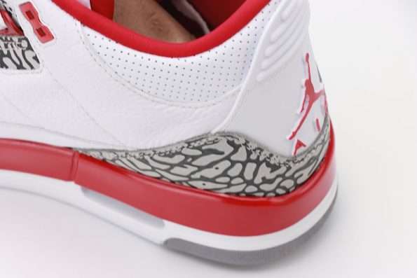AIR JORDAN 3 RETRO ‘CARDINAL RED’ QUALITY REPS CT8532-126 - Image 3