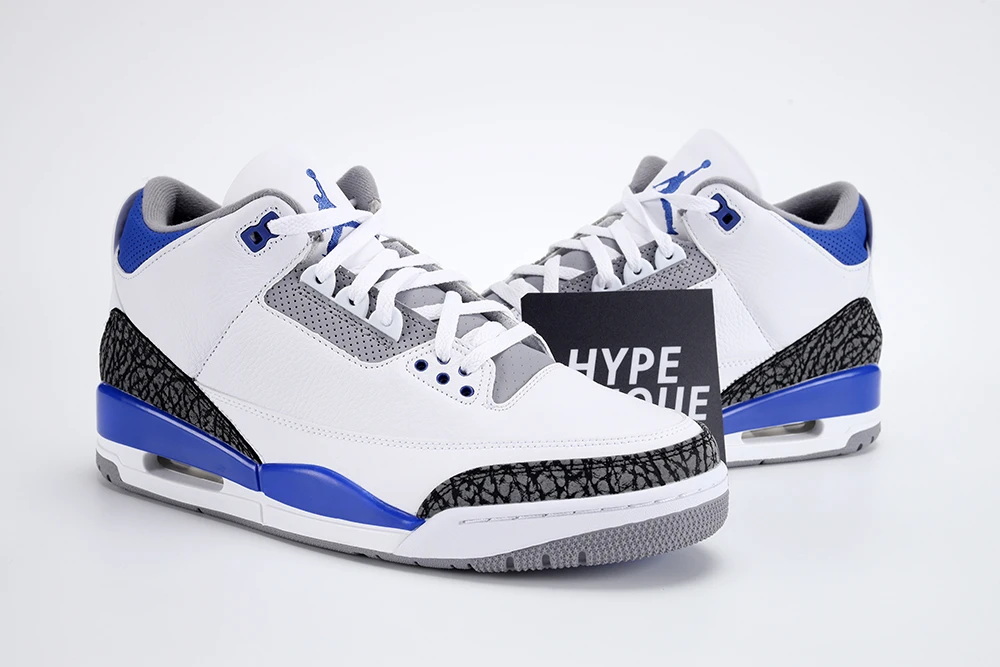 Jordan 3 Retro Racer Blue Quality Replica CT8532-145 - Image 4