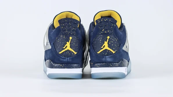 Air Jordan 4 Reps Retro Michigan Replica AJ4 1036660 - Image 3
