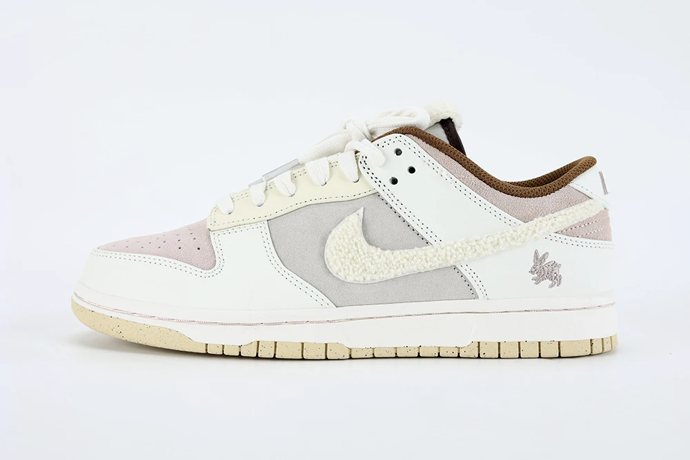 Nike Dunk Low Retro PRM Year of the Rabbit Fossil Stone (2023) Reps FD4203-211 - Image 3