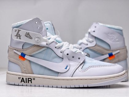 Off-White X AIR Jordan 1 Retro High White AJ1 AQ0818-100