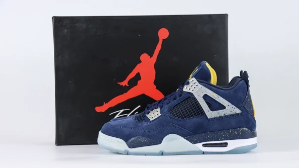 Air Jordan 4 Reps Retro Michigan Replica AJ4 1036660 - Image 4