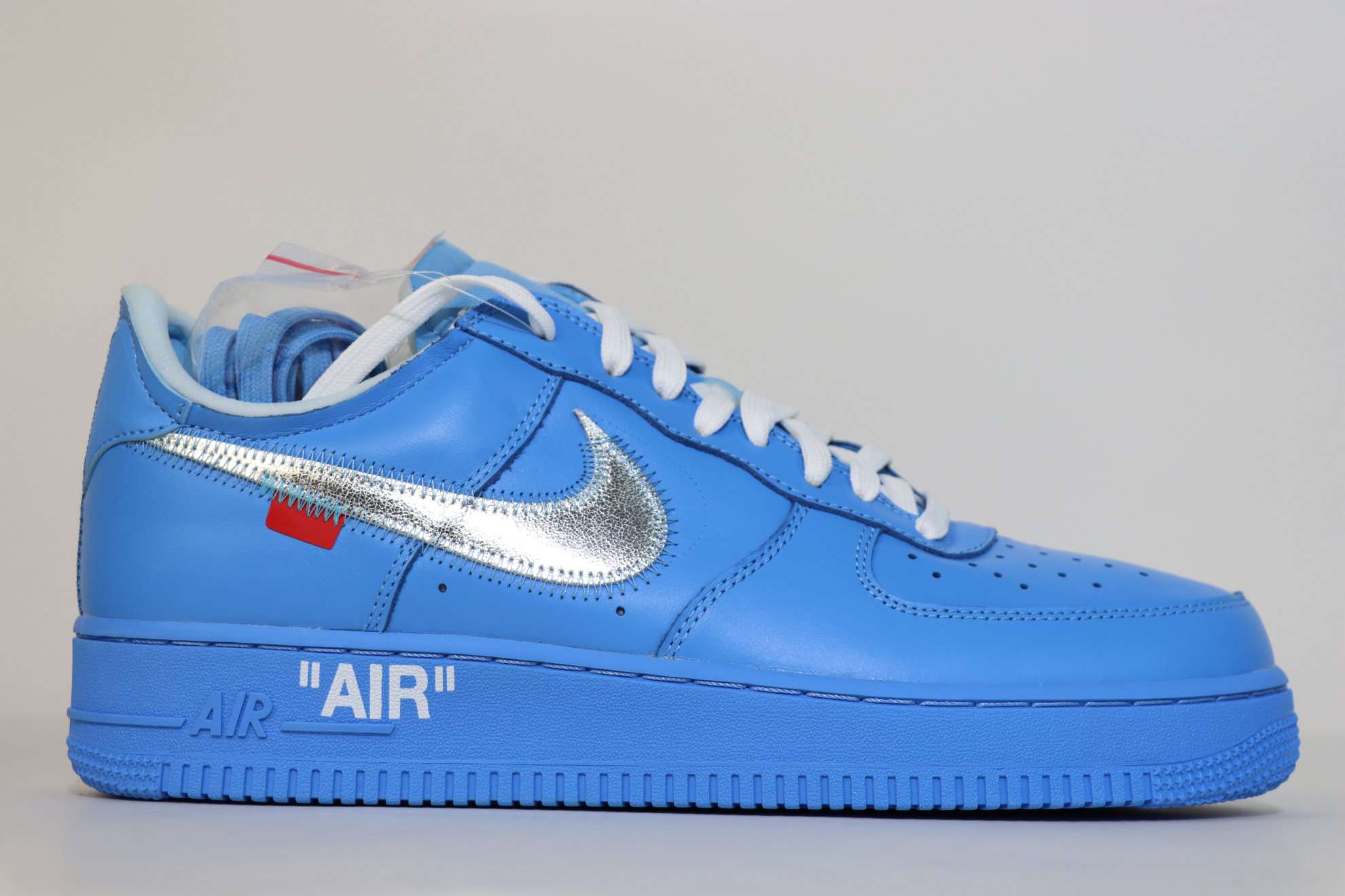 Nike Air Force 1 Low Off-White MCA University Blue Replica CI1173-400 - Image 2