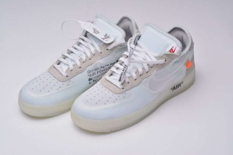 Nike Air Force 1 Low Off-White Replica AO4606-100 - Image 5