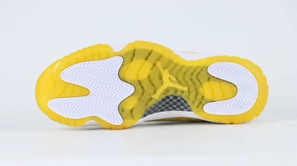 Air Jordan 11 Low ‘Yellow Snakeskin’ Reps AH7860 107 - Image 4