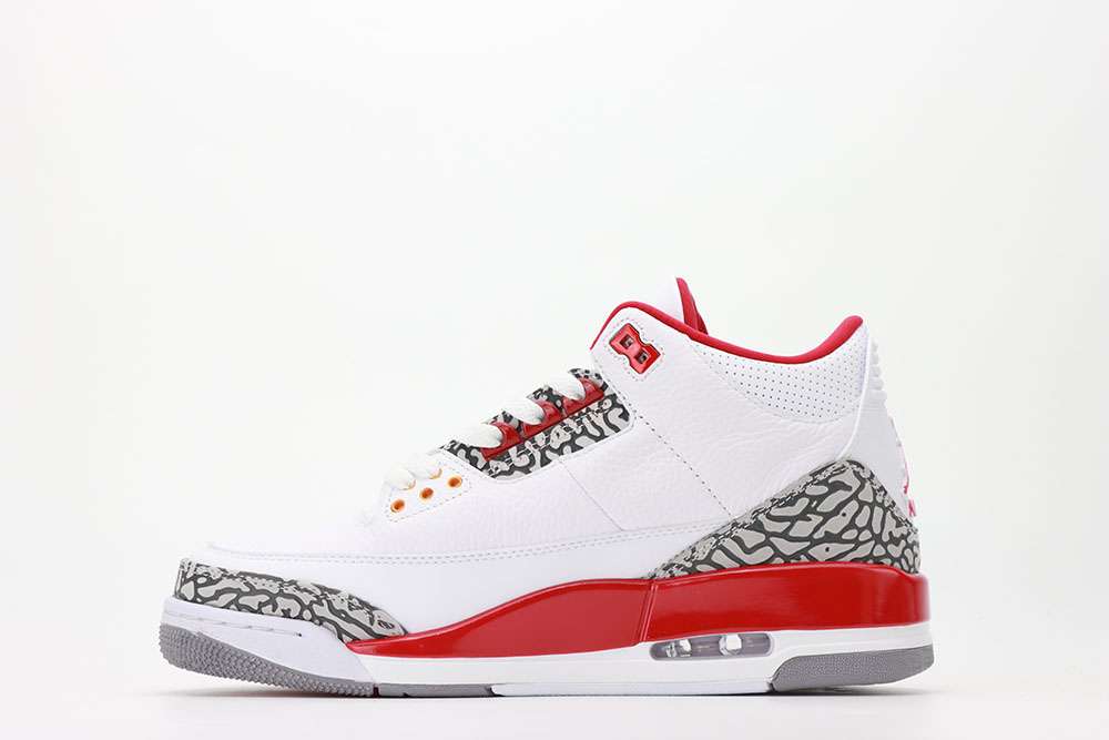 AIR JORDAN 3 RETRO ‘CARDINAL RED’ QUALITY REPS CT8532-126 - Image 5