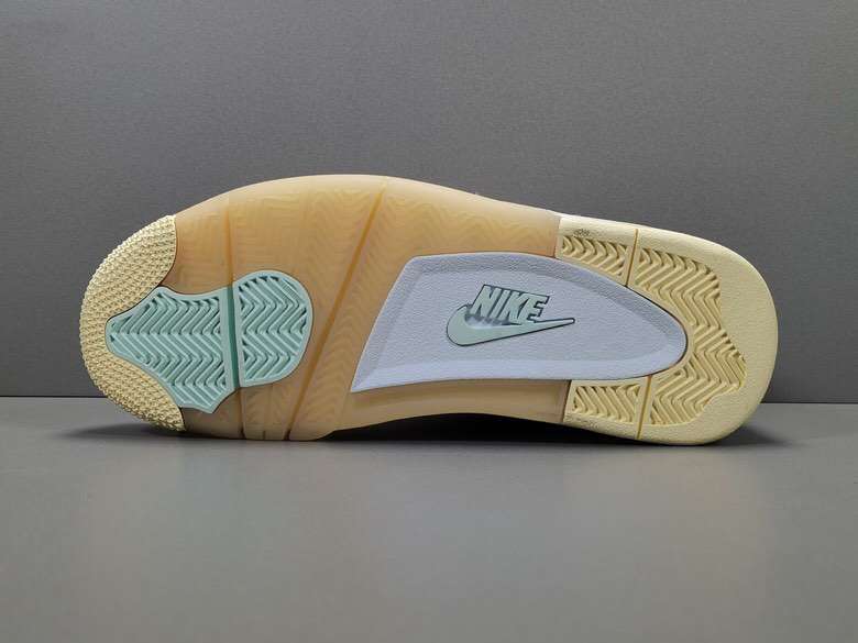 OFF-WHITE x Air Jordan 4 ‘Sail’ Replica For Sale CV9388-100 - Image 6