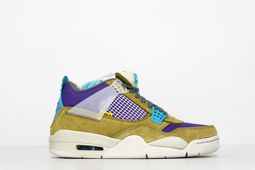 UNION LA X AIR JORDAN 4 RETRO ‘DESERT MOSS’ TOP REPLICA DJ5718-300 - Image 2