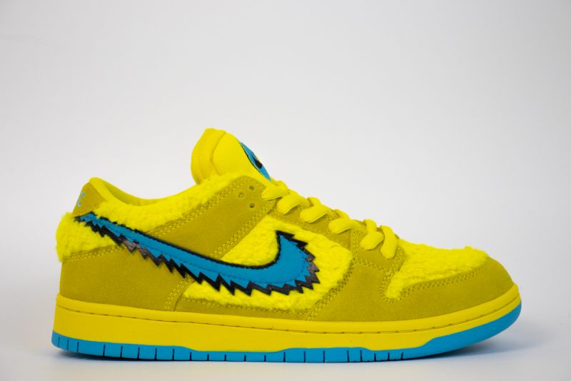 Nike SB Dunk Low Grateful Dead Bears Opti Yellow Replica CJ5378-700 - Image 2