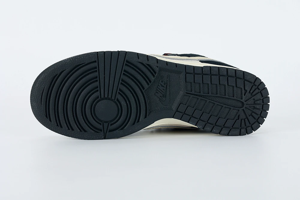 Nike Dunk Low LX Black Suede Team Gold Replica DV3054-001 - Image 4