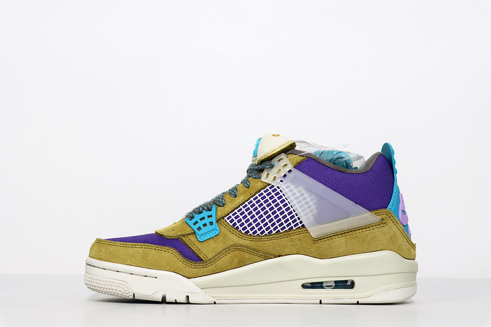 UNION LA X AIR JORDAN 4 RETRO ‘DESERT MOSS’ TOP REPLICA DJ5718-300 - Image 3