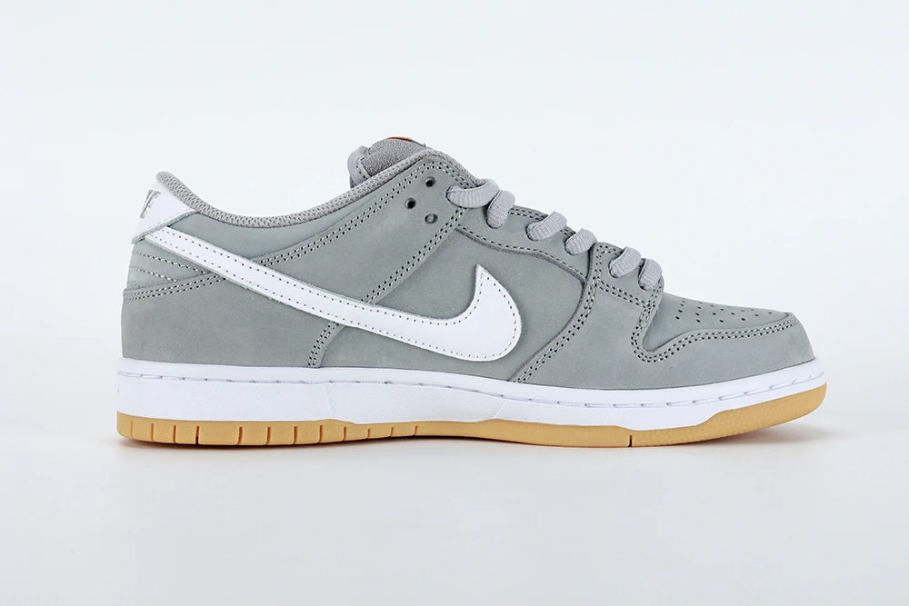 Nike Dunk Low Pro ISO Orange Label Wolf Grey Gum Replica DV5464-001 - Image 2
