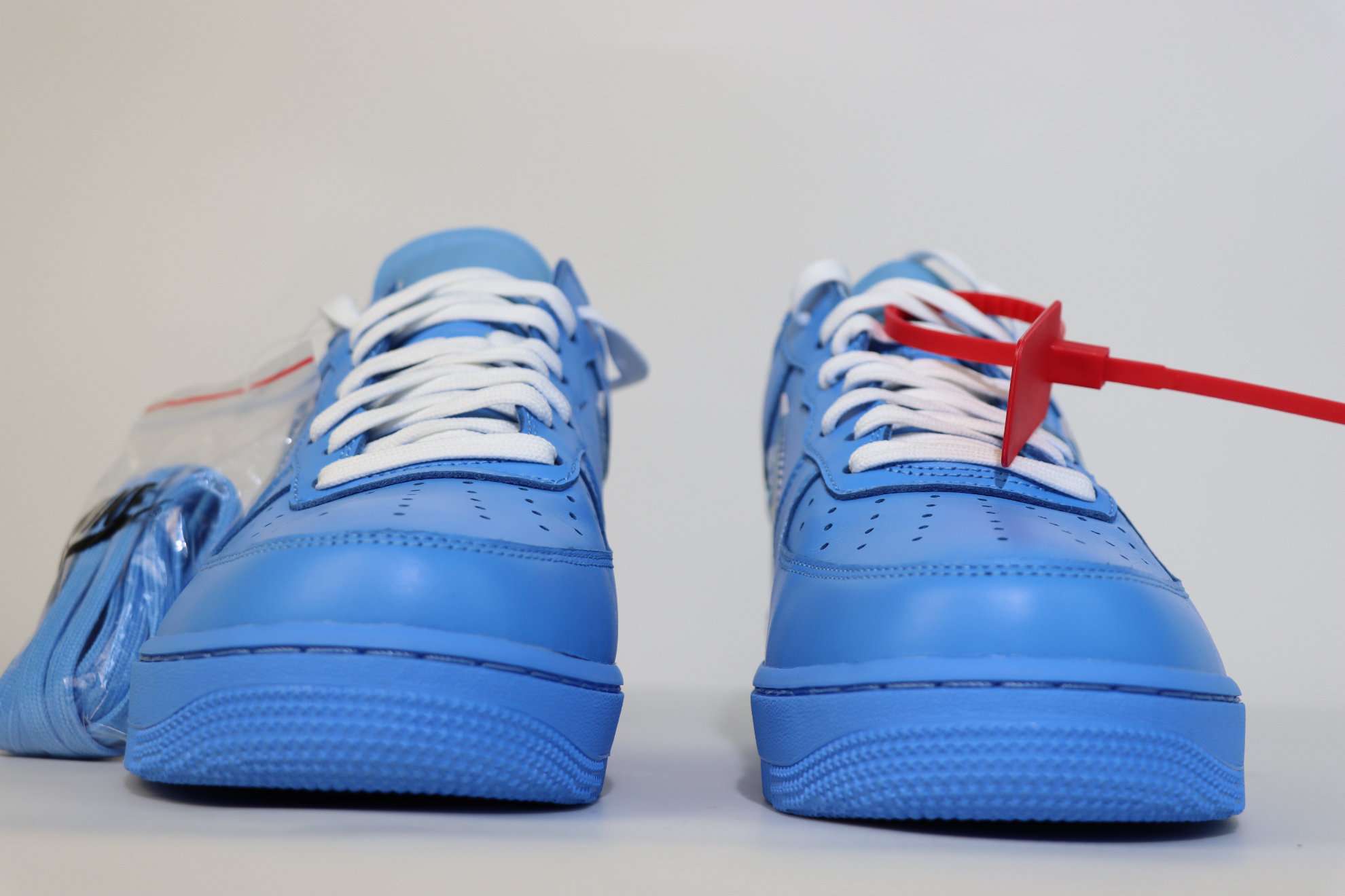 Nike Air Force 1 Low Off-White MCA University Blue Replica CI1173-400 - Image 6