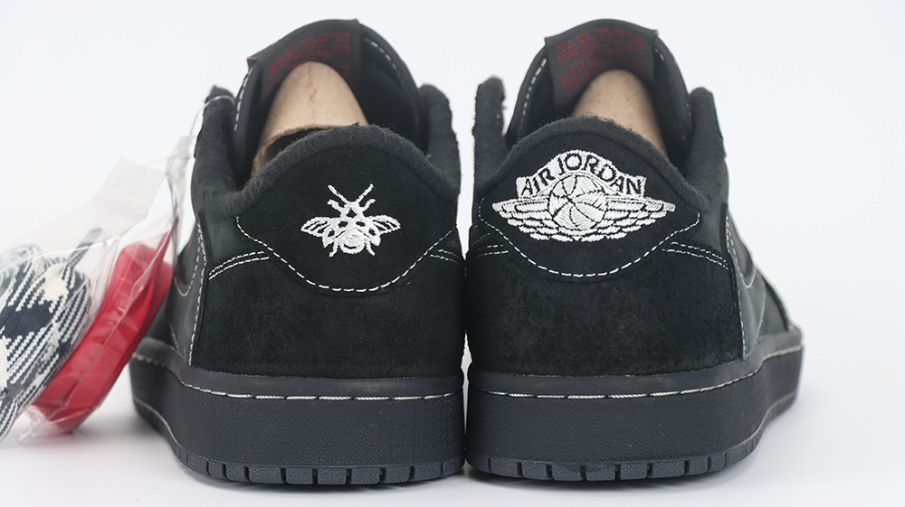 Travis Scott Black Phantom Jordan 1 Low Reps DM7866-001 - Image 4