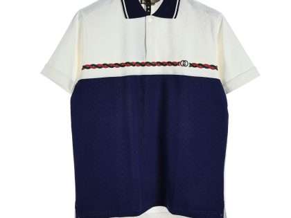 YESKICKS Gucci Color Blocked Polo Shirt for Unisex