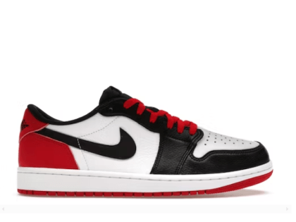 Air  Jordan 1 Retro Low OG Black Toe CZ0790-106 Replica Sneaker