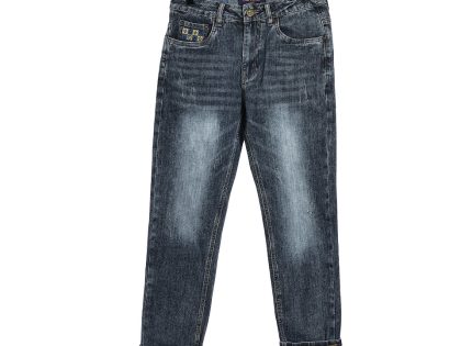 YESKICKS Louis Vuitton Street Style Printed Pockets Jeans For Unisex