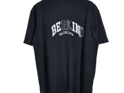 YESKICKS Balenciaga Bekind Logo Letter Print Fade Color T-shirt for Unisex
