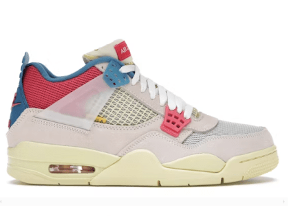 Jordan 4 Retro Union Guava Ice ""Off Noir"" DC9533-800  Replica Sneaker