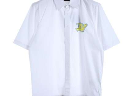 YESKICKS Louis Vuitton Capsule Series Yellow Label Short Sleeve Shirt For Unisex