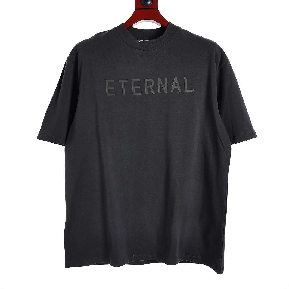 YESKICKS Fear Of God Logo Print Short Sleeve T-Shirt for Unisex