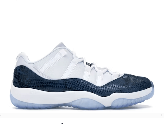 Air Jordan 11 Retro Low Snake Navy CD6846-102 Replica Sneaker
