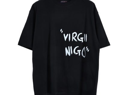 YESKICKS Louis Vuitton Graffiti Duck T-Shirt For Unisex Black And White