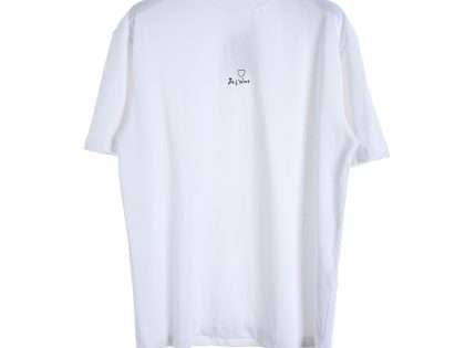 YESKICKS Balenciaga Letter Print Couple's Clothing T-Shirt For Unisex Black And White