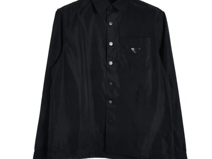 YESKICKS Prada Recycled Nylon Shirt Jacket For Men