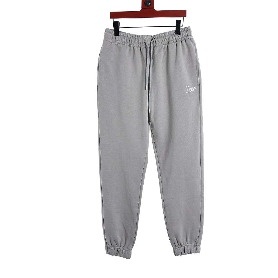YESKICKS Dior Logo Embroidered Logo Casual Sweatpants For Unisex