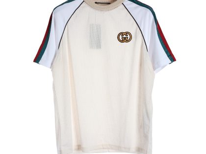 YESKICKS Gucci Interlocking Double G Mesh T-Shirt For Unisex