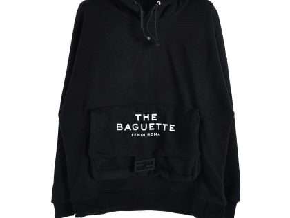 YESKICKS Fendi Hoodie With Removable Pockets For Unisex