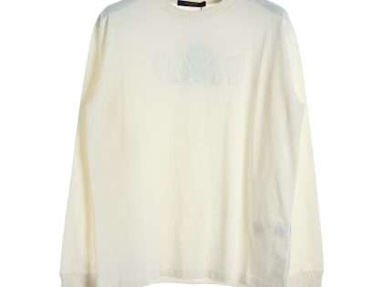 YESKICKS Louis Vuitton Embossed Logo On Chest Sweatshirt For Unisex