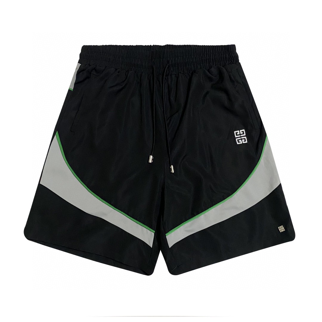 YESKICKS Givenchy Short Pants For Unisex Black And Gray