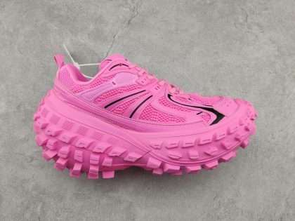 YESKICKS Balenxiaga Defender Rubber Platform Bouncer Sneaker in Pink Replica