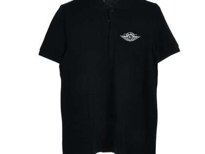 YESKICKS Dior Wing Embroidery Polo Shirt  For Men Black And White